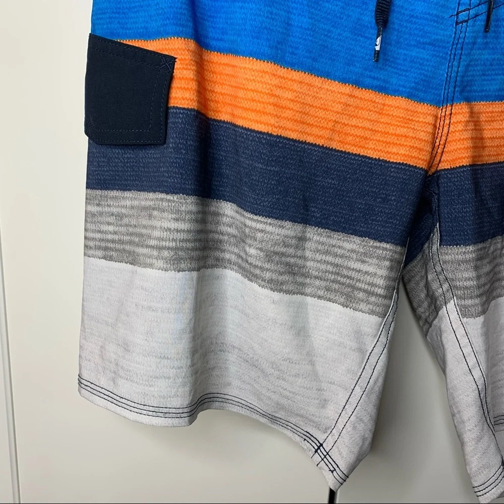 Quiksilver Striped Board Shorts